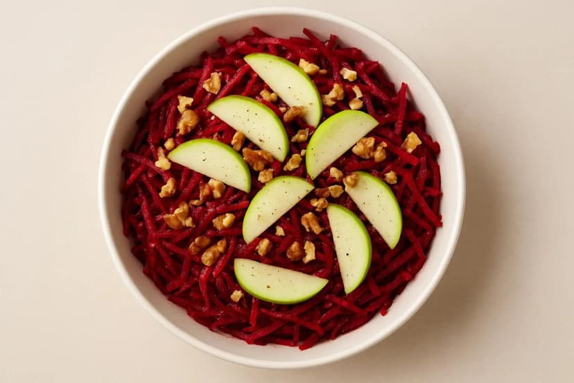 Elmalı Cevizli Pancar Salatası